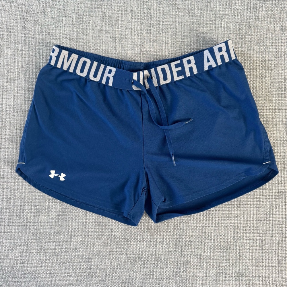 Under Armour Women's Navy Athletic Shorts